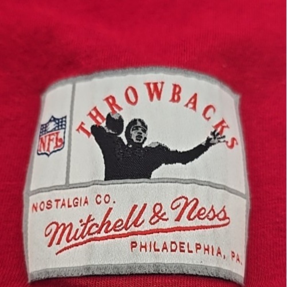 Vtg‎ Jerry Rice San Francisco 75 Anniversary Mitchell & Ness Jersey RED XXL - Picture 10 of 12